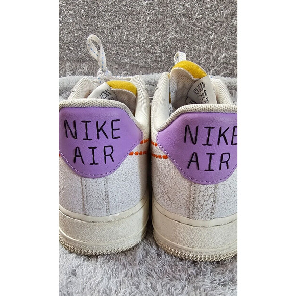 Nike Air Force 1 DX2348-100 Size MEns 10.5 Womens 12 EU 42.5 Sneakers GUC '07 SE - Picture 3 of 11